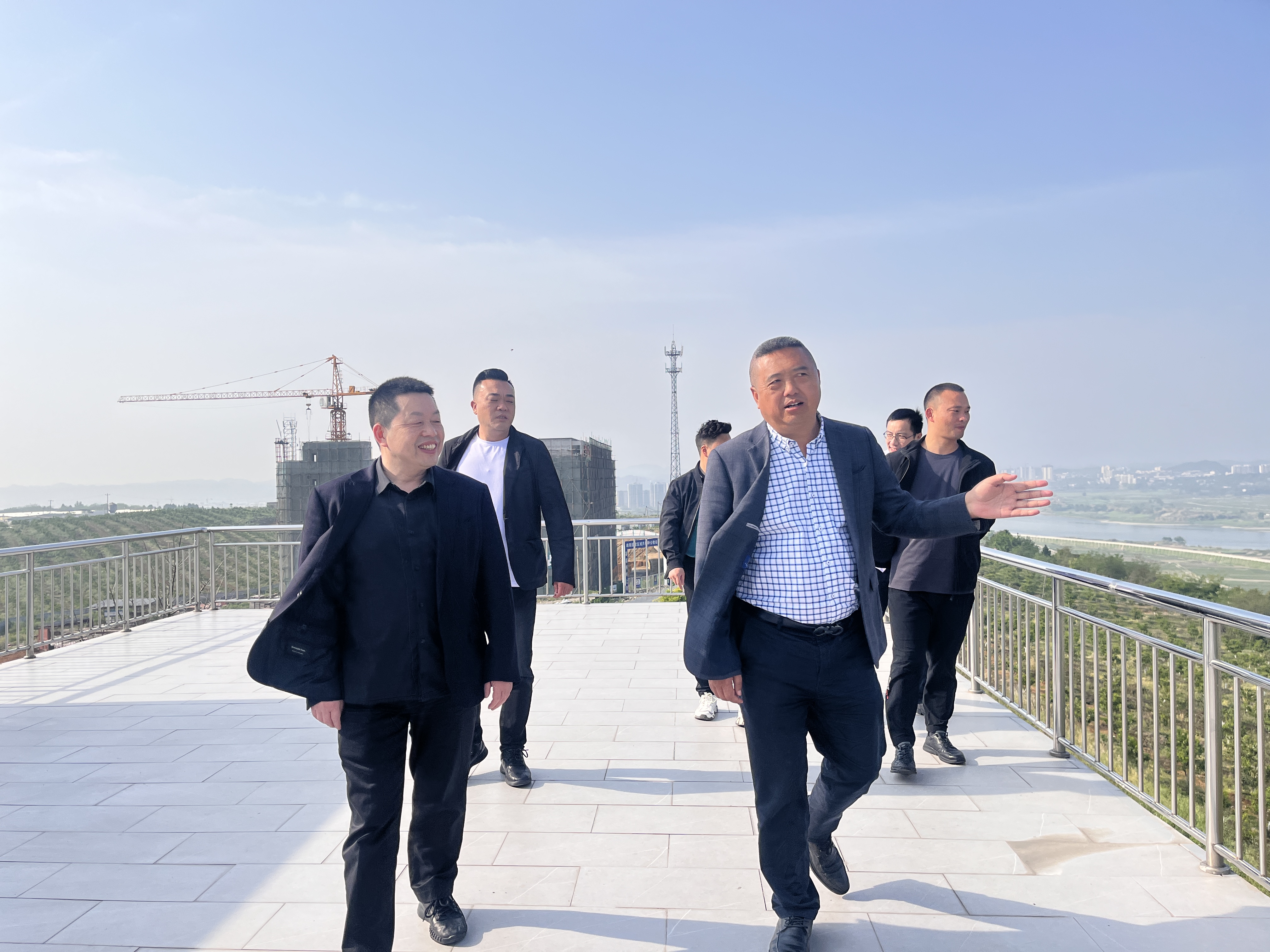 總經理羅云率隊赴綿陽明興公司學習考察