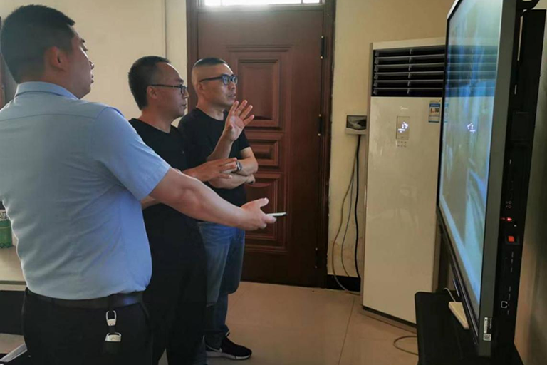 副總經理李子敬率隊考察學習