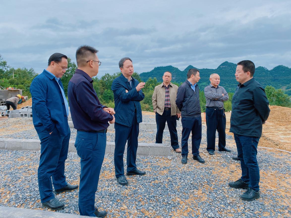 黔江區委書記徐江視察重慶69項目建設情況